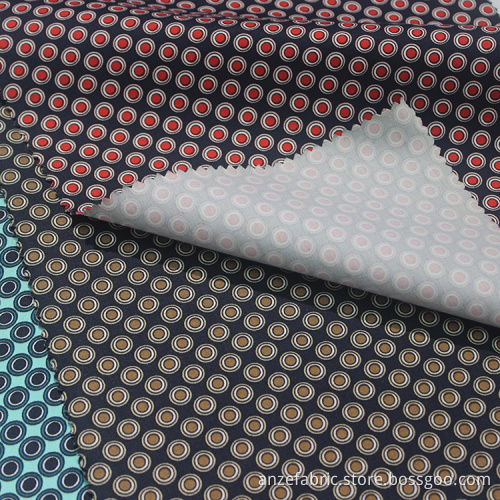 Normal bomullsspandexväv bandung satin tyg